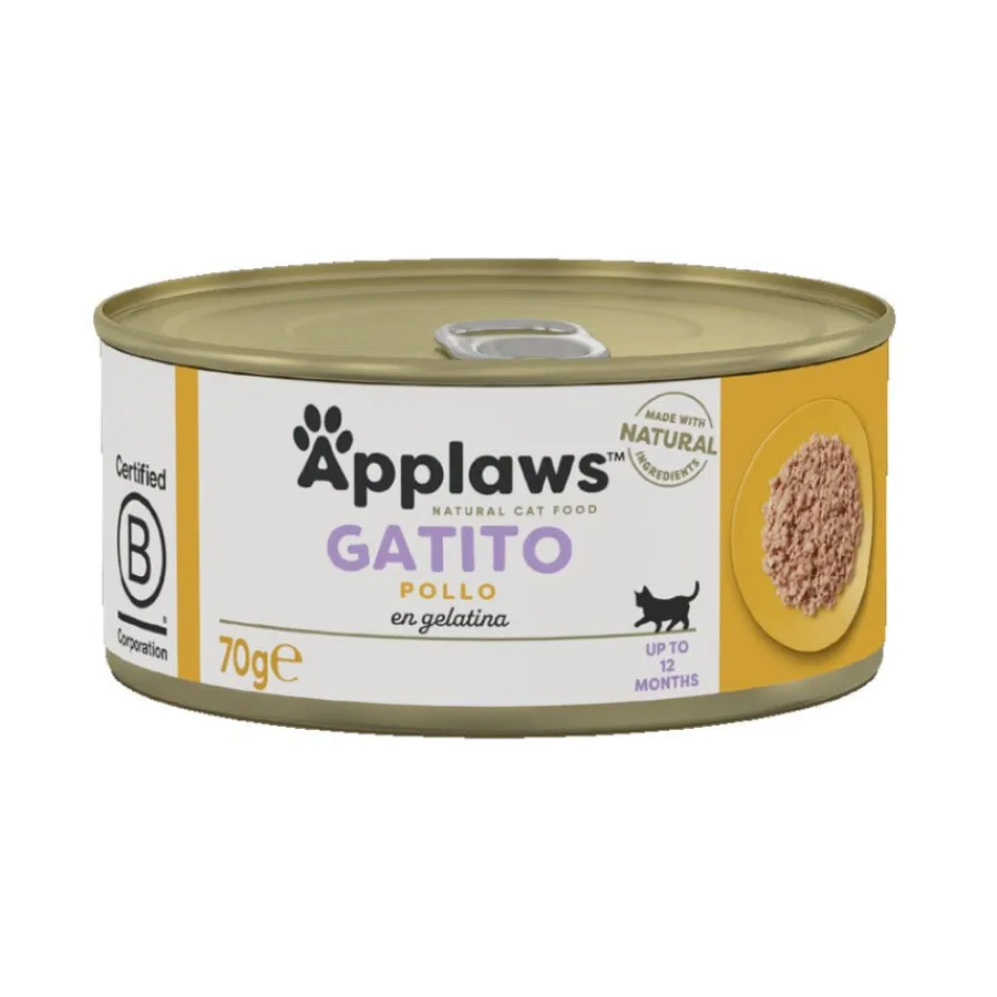 Applaws Kitten Pollo en Gelatina lata para gatos Sale