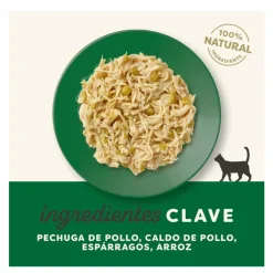 Applaws Pollo y Espárragos sobre para gatos Online