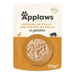 Applaws Pollo y Hígado en gelatina sobre para gatos