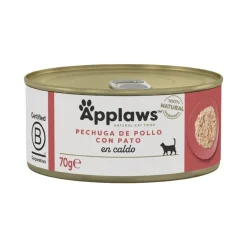 Applaws Pollo y Pato en caldo lata para gatos Discount