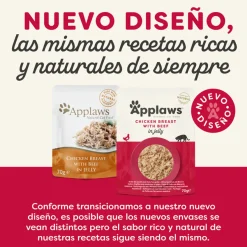 Applaws Pollo y Ternera en gelatina sobre para gatos Outlet