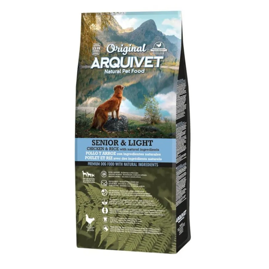 Arquivet Senior Original Light Pollo y Arroz pienso para perros Clearance