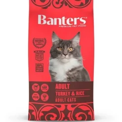 Banters Adult Pavo y Arroz pienso para gatos Hot