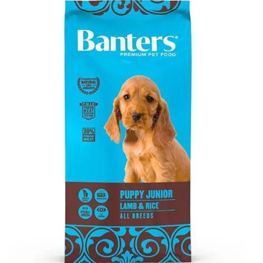 Banters Puppy Junior Cordero y Arroz pienso para cachorros Sale