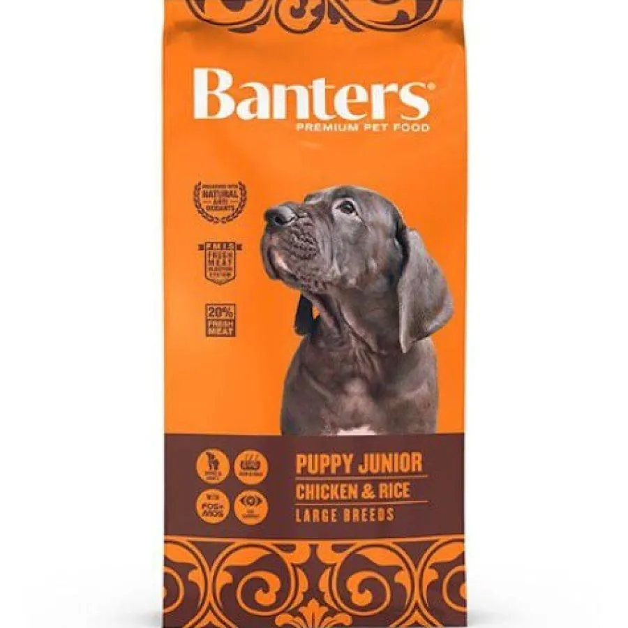 Banters Puppy Junior Pollo y Arroz pienso para cachorros Clearance