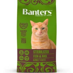 Banters Sterilized Pescado pienso para gatos New