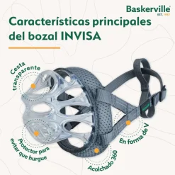 Company Of Animals Baskerville Invisa bozal moldeable para perros Best