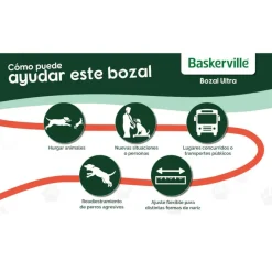 Baskerville Ultra Muzzle Bozal tipo canasta para perros Online