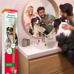Beaphar Cepillo Dental de Bambú para Perros y Gatos Hot