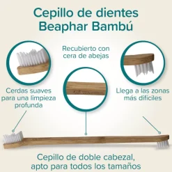 Beaphar Cepillo Dental de Bambú para Perros y Gatos Hot