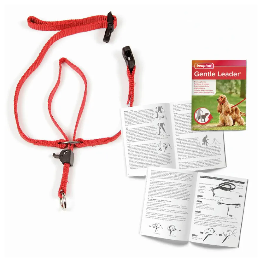 Beaphar Gentle Leader Collar de adiestramiento Rojo para perros Discount
