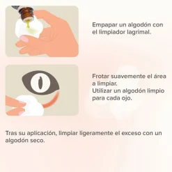 Beaphar Limpiador de Lagrimal para perros y gatos Discount