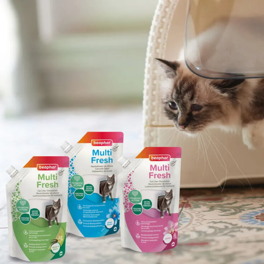 Beaphar Multi Fresh Vainilla y Melón Neutralizador de olores para gatos Clearance