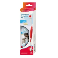 Beaphar Pack Dental Pasta y Cepillo para Perros y Gatos Online