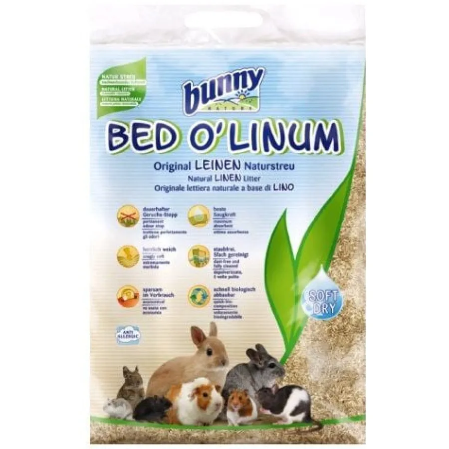 Bunny Lecho de Lino para roedores Online