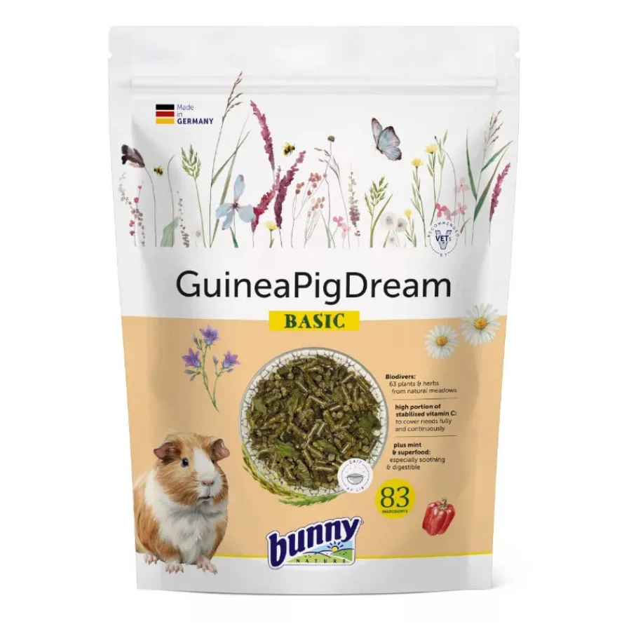 Bunny Nature GuineaPigDream Basic Pienso para cobayas New
