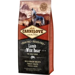 Carnilove Adult Cordero y Jabalí pienso para perros Clearance