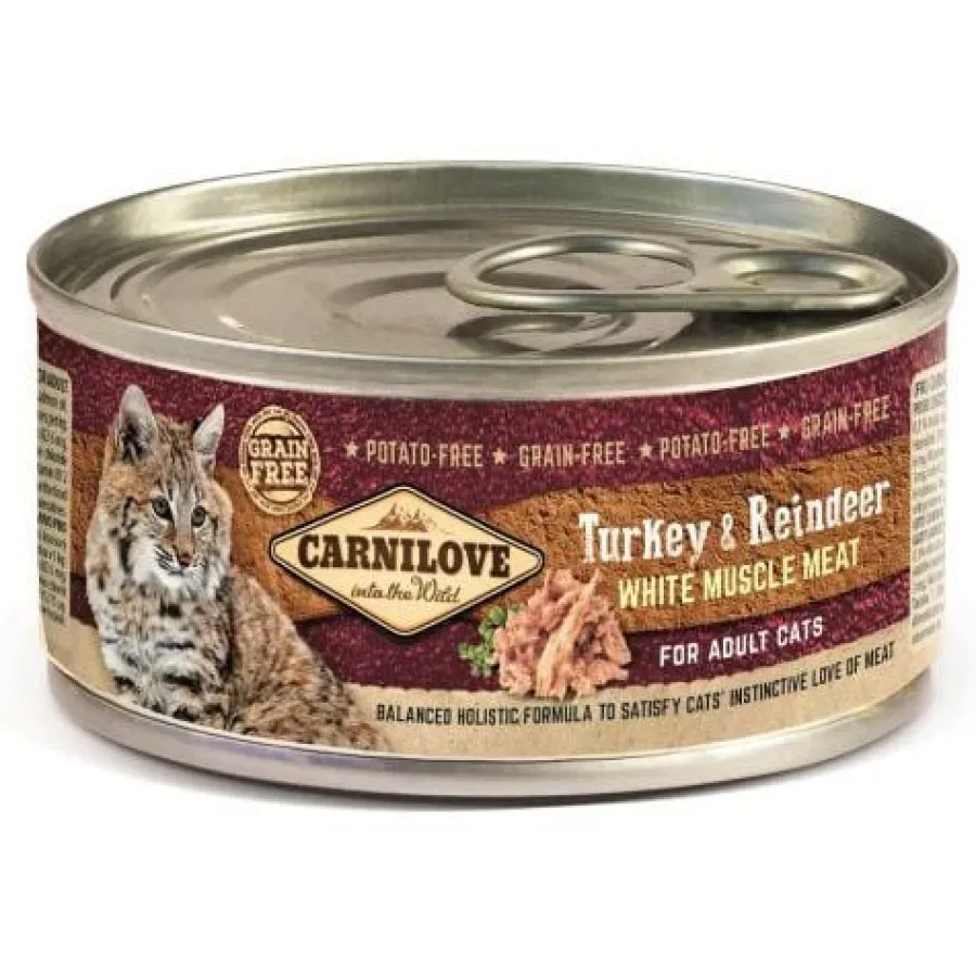 Carnivole Carnilove Adult Pavo y Venado lata para gatos Hot