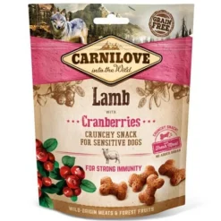 Carnilove Galletas Crunchy Cordero y Arandanos para perros Hot