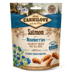 Carnilove Galletas Crunchy Salmón y Arándanos para perros Online