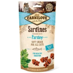 Carnilove Galletas Soft Sardinas y Perejil para gatos Online