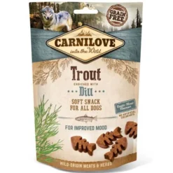 Carnilove Galletas Soft Trucha y Eneldo para perros Outlet
