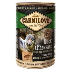 Carnilove Pato y Faisán lata con paté para perros Clearance