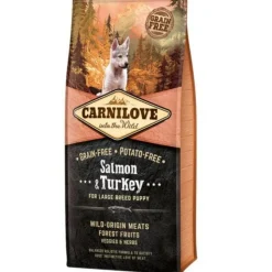 Carnilove Puppy Large Salmón y Pavo pienso para perros Hot