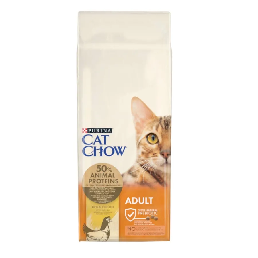 Cat Chow Adult Pollo Pienso para gatos Sale