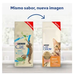 Cat Chow Adult Salmón Pienso para gatos Outlet