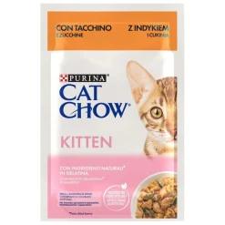 Cat Chow Pavo en Gelatina para gatitos Online