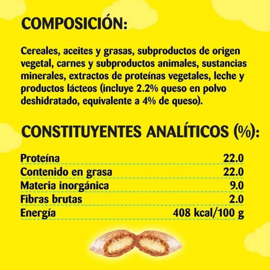 Catisfactions Premios de Queso para Gatos Hot
