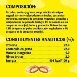 Catisfactions Premios de Salmón y Queso para gatos New