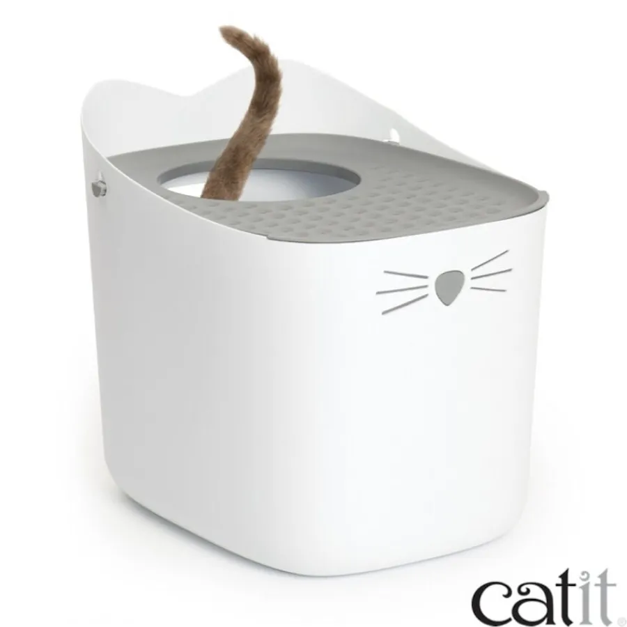 Catit Pixi Arenero Blanco para gatos New
