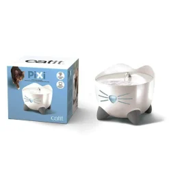 Catit PIXI Blanco Bebedero Fuente para gatos New