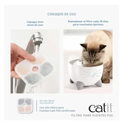 Catit PIXI Filtro para bebedero fuente para gatos Best