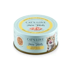 Cat's Love Pure Filetes de Pollo lata para gatos Discount