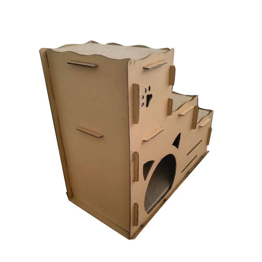 Catshion Escalera Grande Rascador de Cartón para gatos New