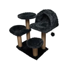 Catshion Katy Árbol Rascador con Cueva Gris para gatos Best