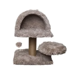 Catshion Susy Poste Rascador con Cueva Beige para gatos Online