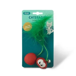 Catstages Dental Cherries Peluche Suave de Cerezas para gatos Hot
