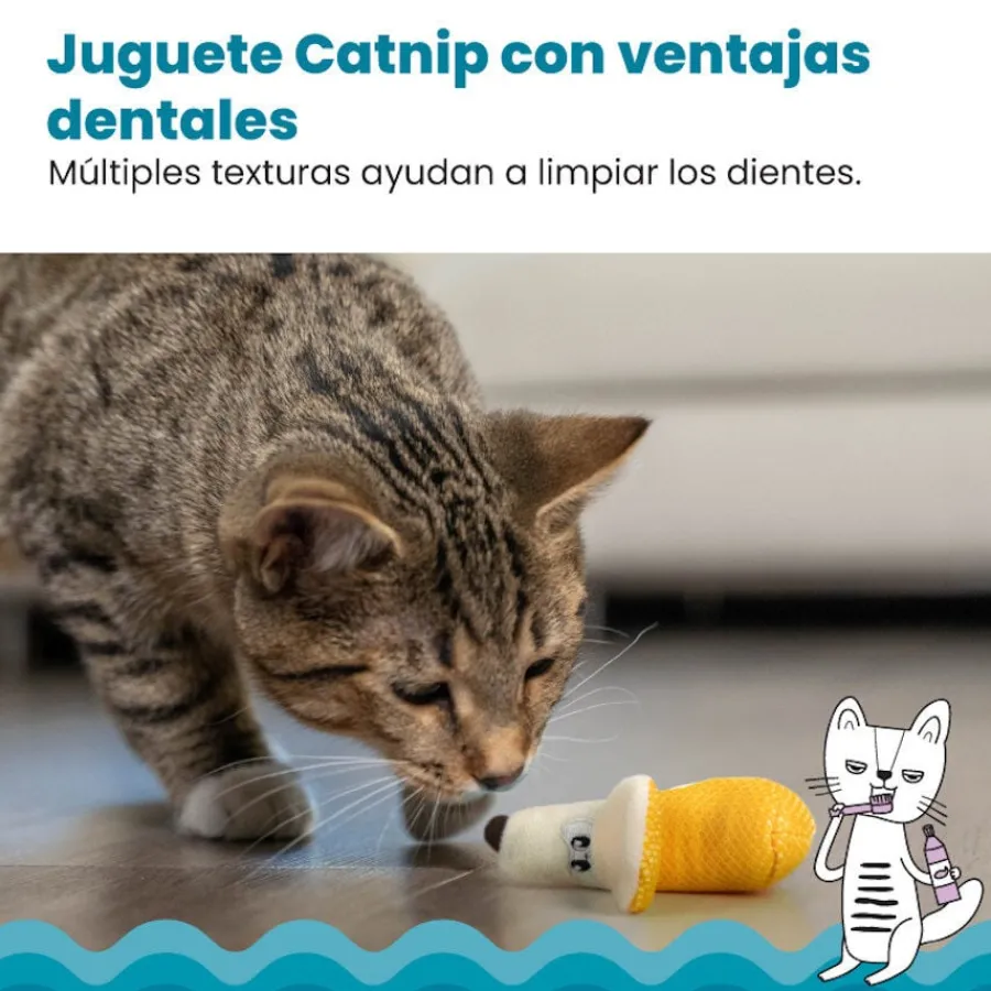 Catstages Dental Peluche Banana para gatos Outlet