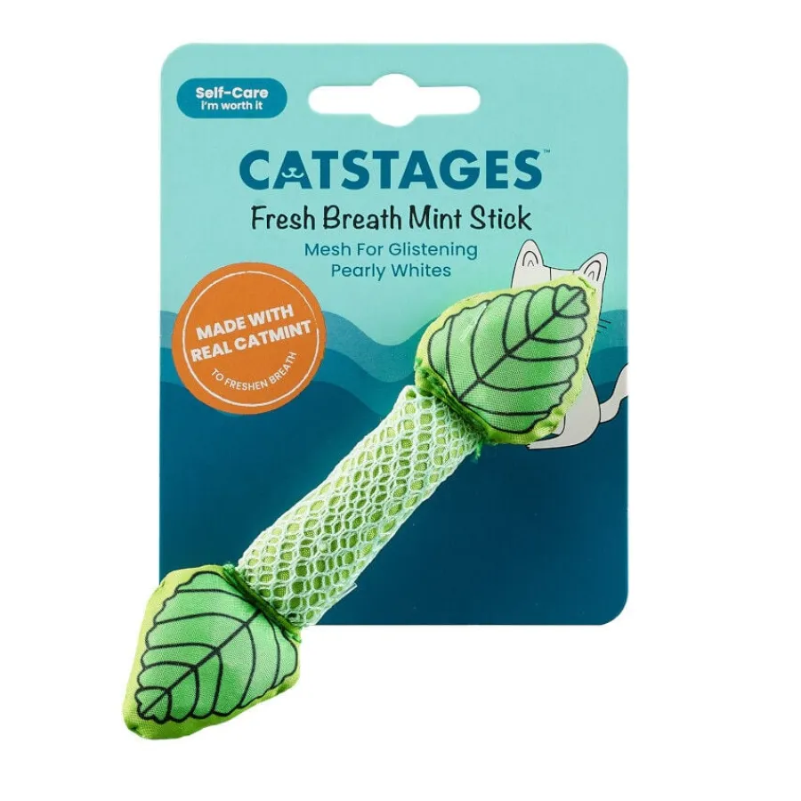 Catstages Fresh Breath Stick Peluche Dental con Menta para gatos Discount