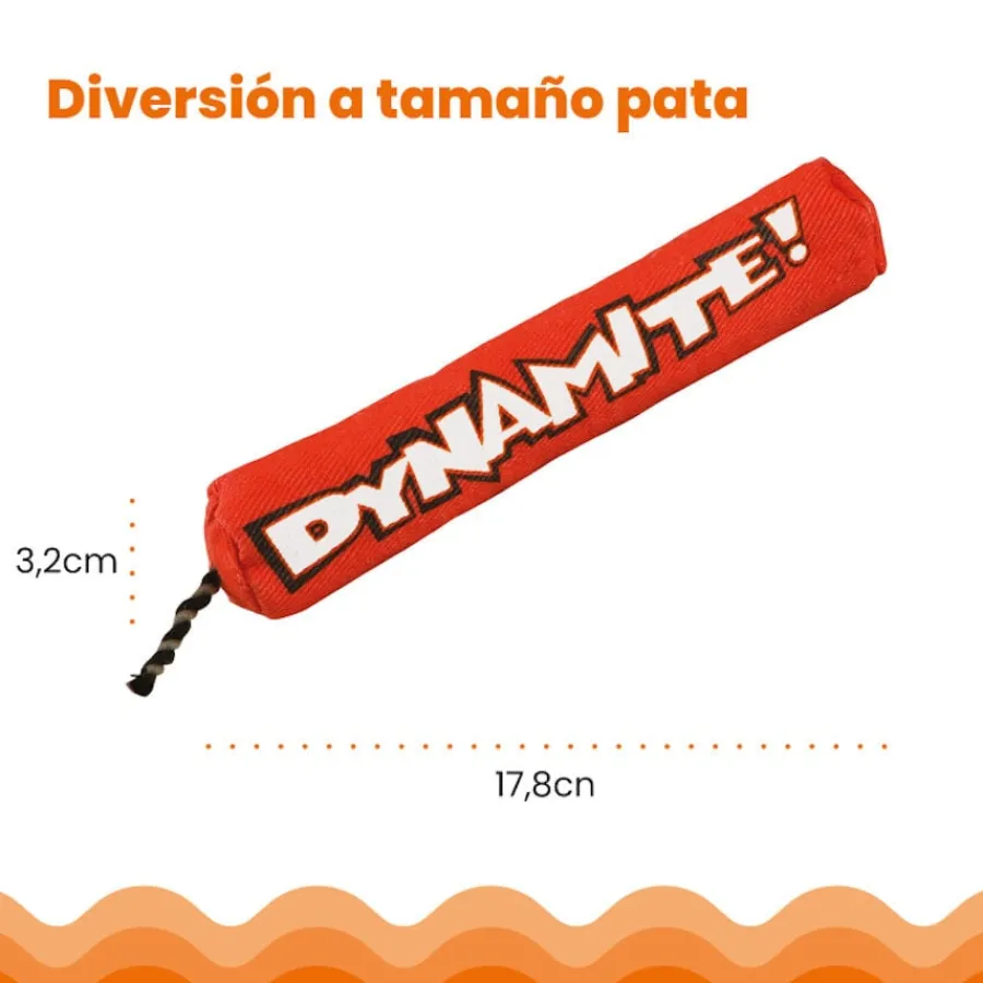 Catstages Green Magic Dynamite Rojo Peluche para gatos Outlet