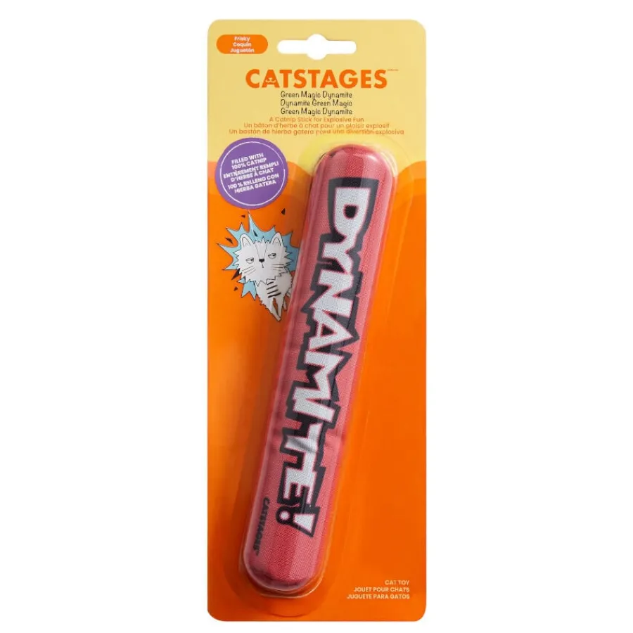 Catstages Green Magic Dynamite Rojo Peluche para gatos Outlet