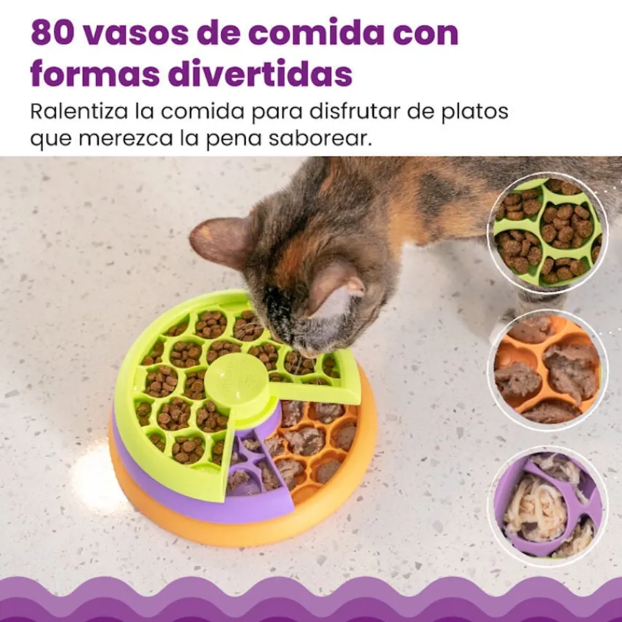 Catstages Nina Ottosson Kitty Lickin’ Layers Comedero Interactivo para gatos Sale