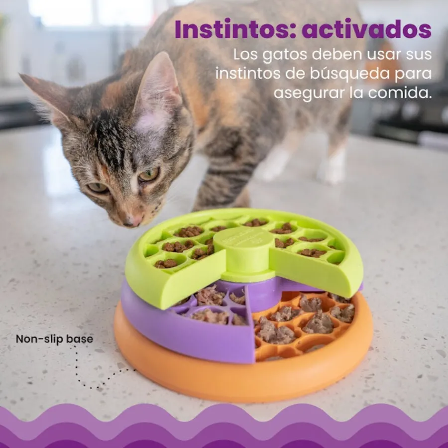 Catstages Nina Ottosson Kitty Lickin’ Layers Comedero Interactivo para gatos Sale