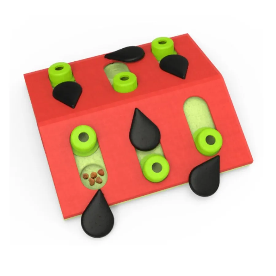 Catstages Nina Ottosson Puzzle & Play Melon Madness Juguete de Inteligencia para gatos Clearance