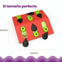 Catstages Nina Ottosson Puzzle & Play Melon Madness Juguete de Inteligencia para gatos Clearance
