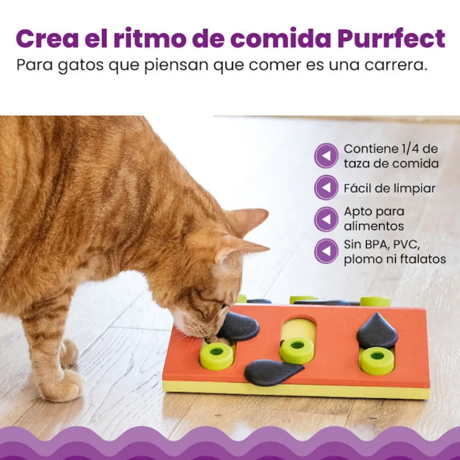 Catstages Nina Ottosson Puzzle & Play Melon Madness Juguete de Inteligencia para gatos Clearance